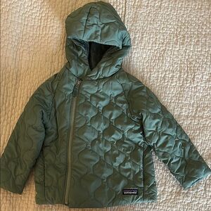 Patagonia kids quilted puff jacket
